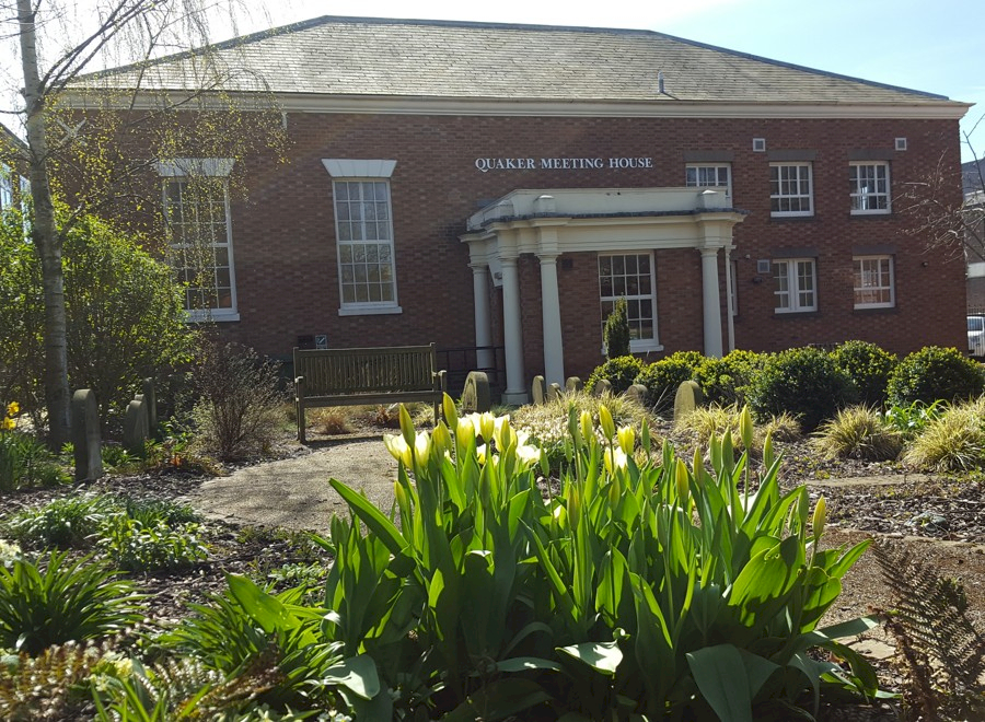 front of Northampton Quaker Meeting house front of Northampton Quaker Meeting house